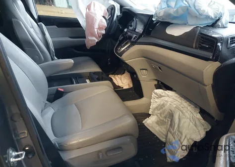 2019 Honda Odyssey Elite из США, поврежденный, VIN 5FNRL6H90KB006146